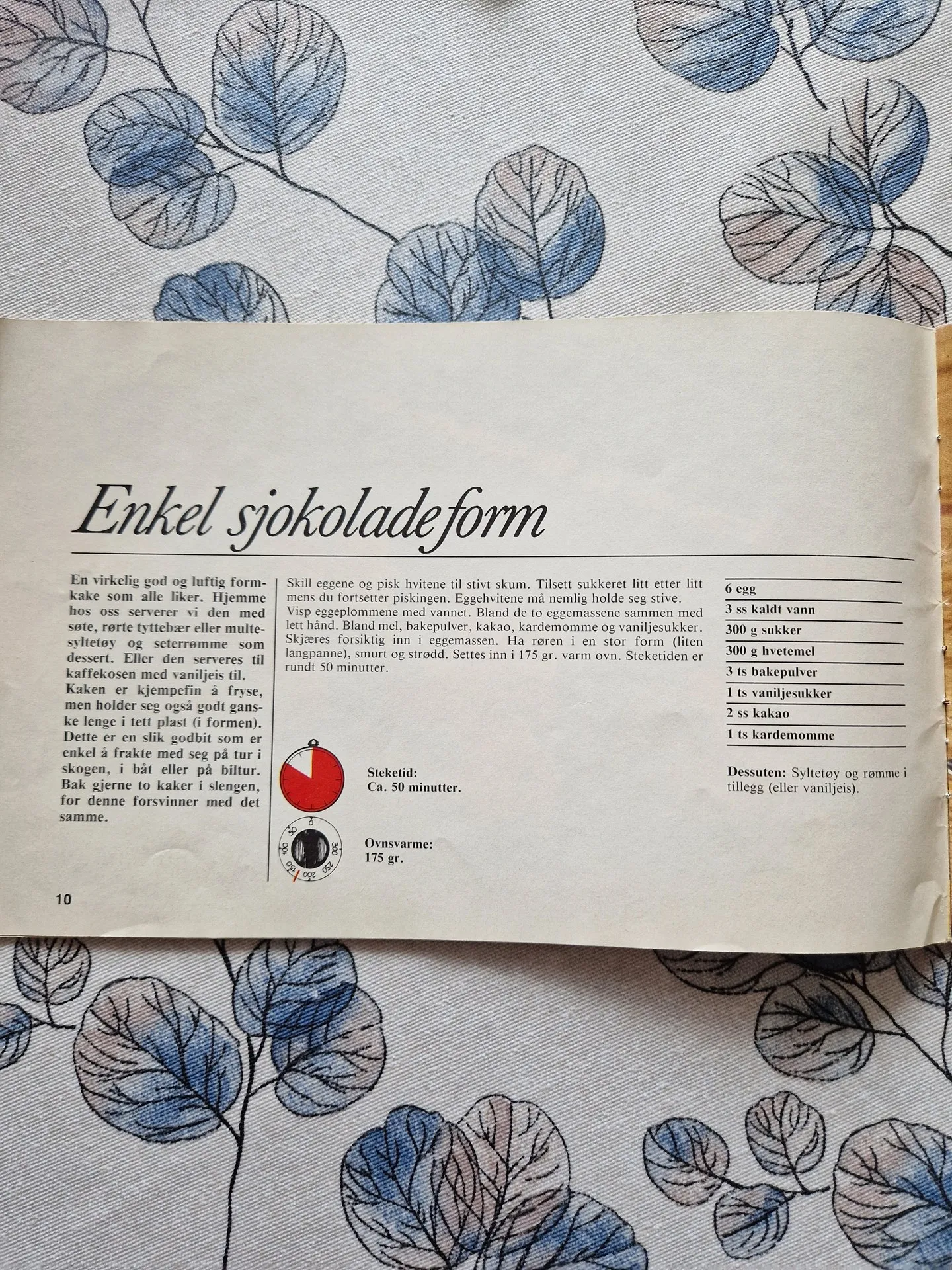 Bilde (0) av oppskrift for Enkel sjokladeform