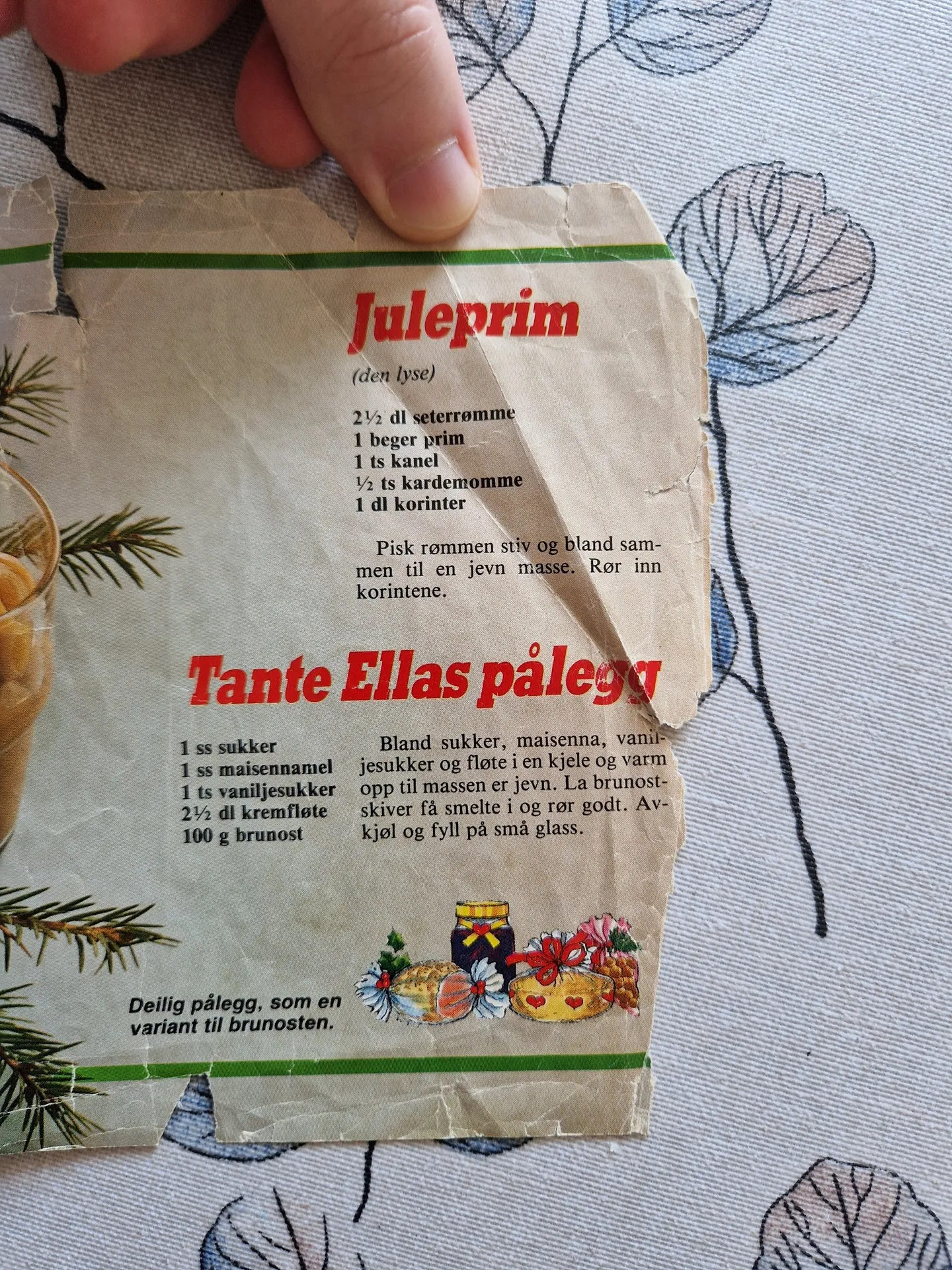 Bilde (0) av oppskrift for Juleprim