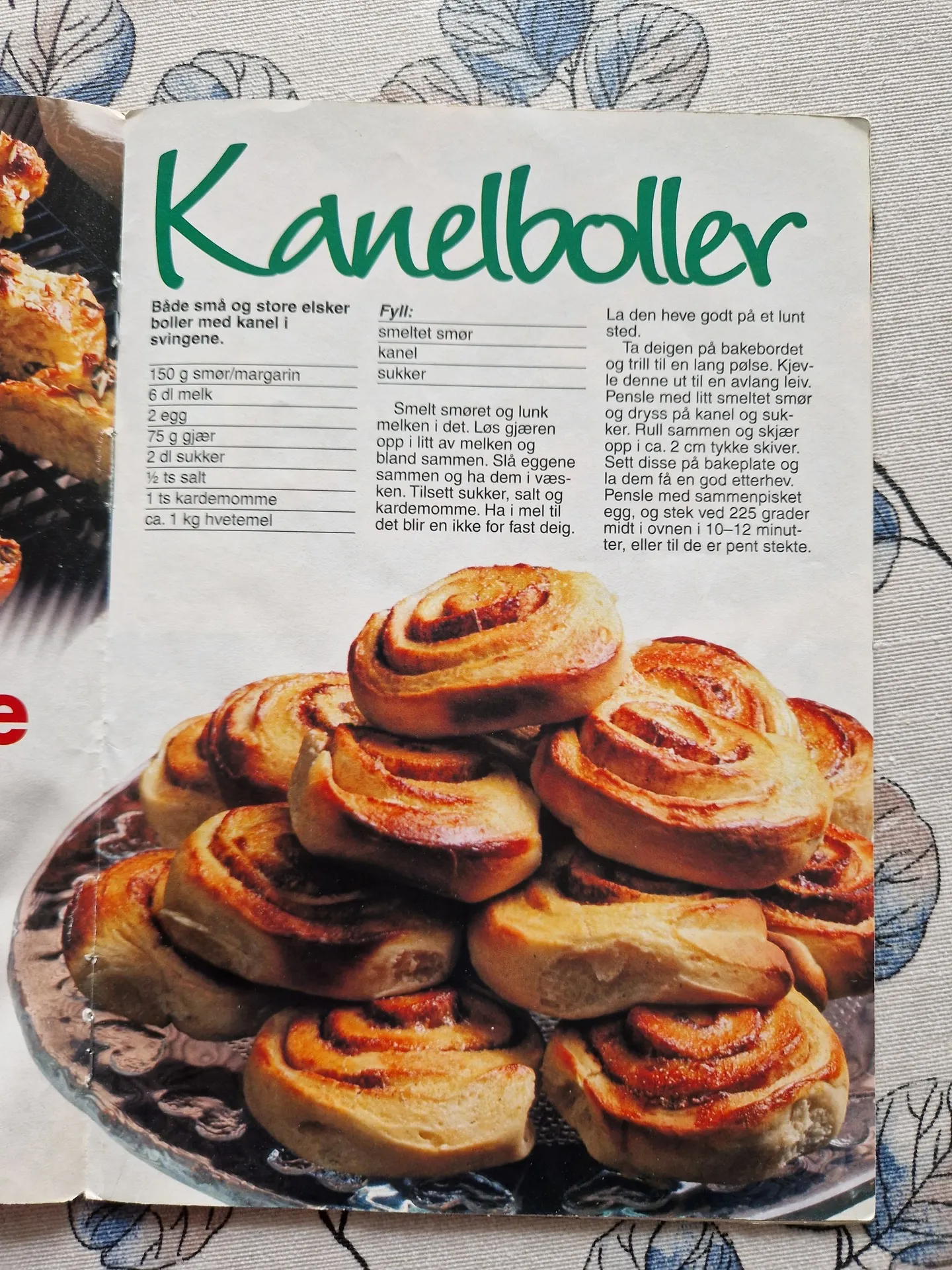 Bilde (0) av oppskrift for Kanelboller 2