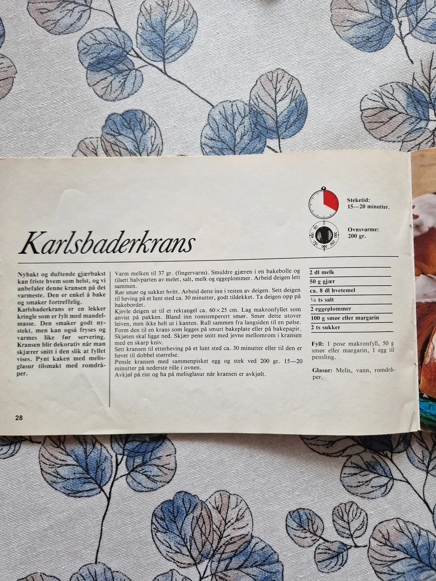 Bilde (0) av oppskrift for Karlsbaderkrans