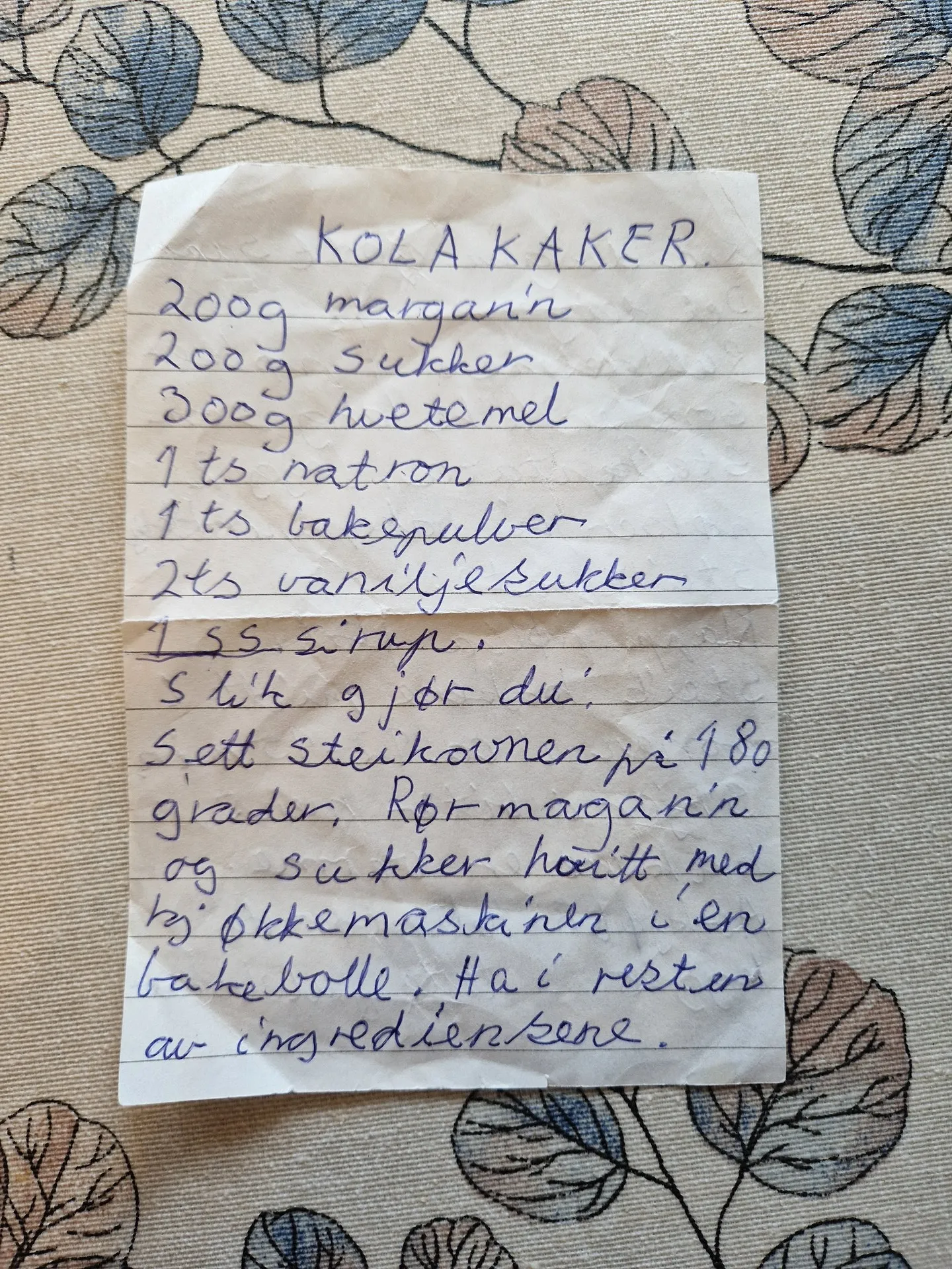 Bilde (0) av oppskrift for Kolakaker
