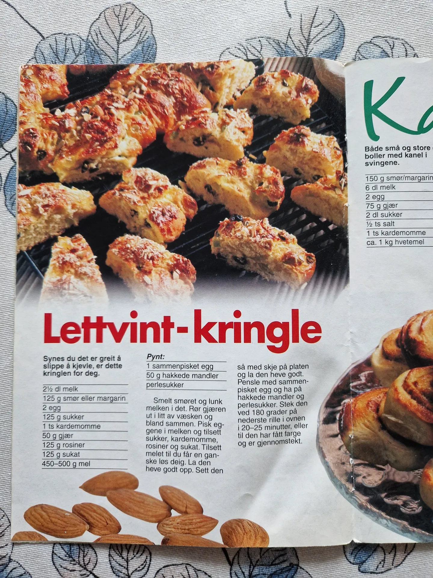 Bilde (0) av oppskrift for Lettvint kringle