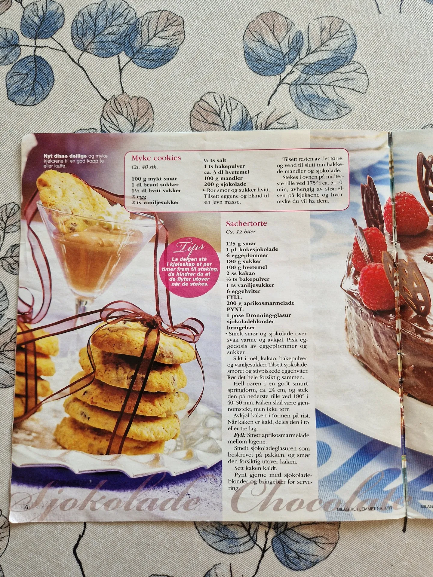 Bilde (0) av oppskrift for myke cookies
