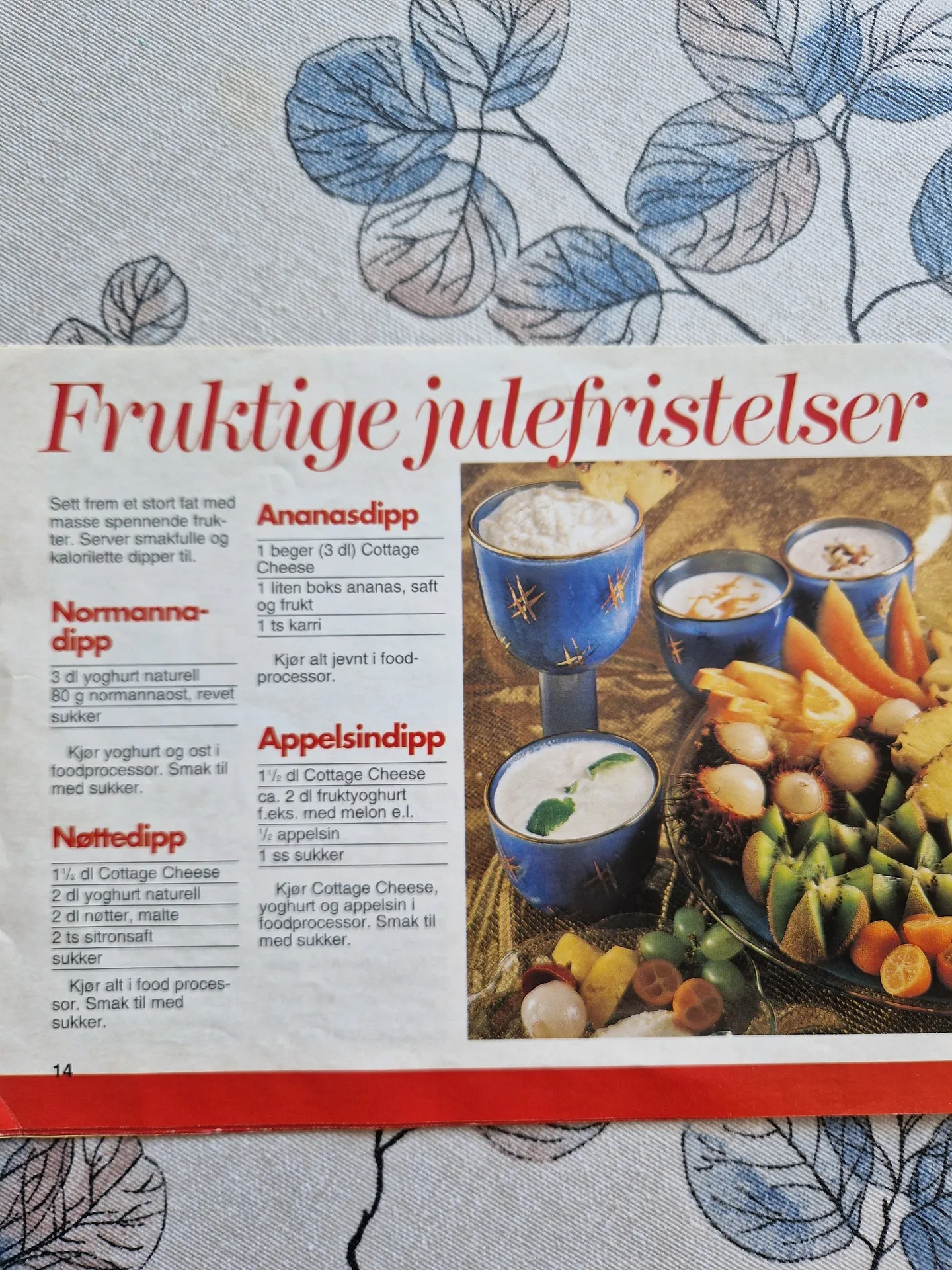 Bilde (0) av oppskrift for Appelsindipp