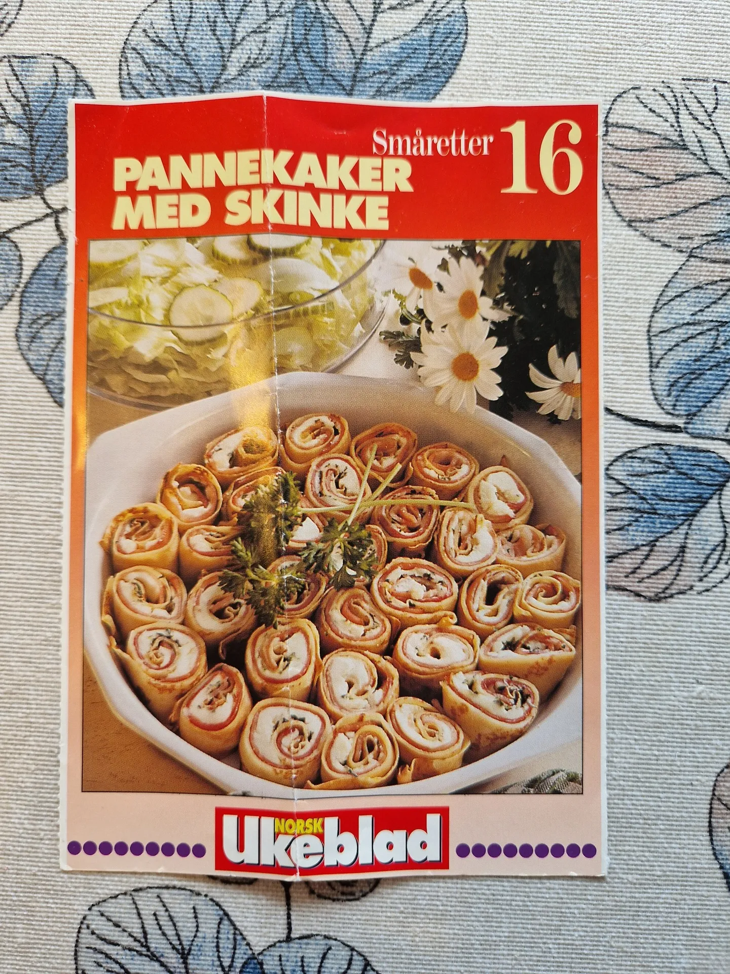 Bilde (0) av oppskrift for Pannekaker med skinke