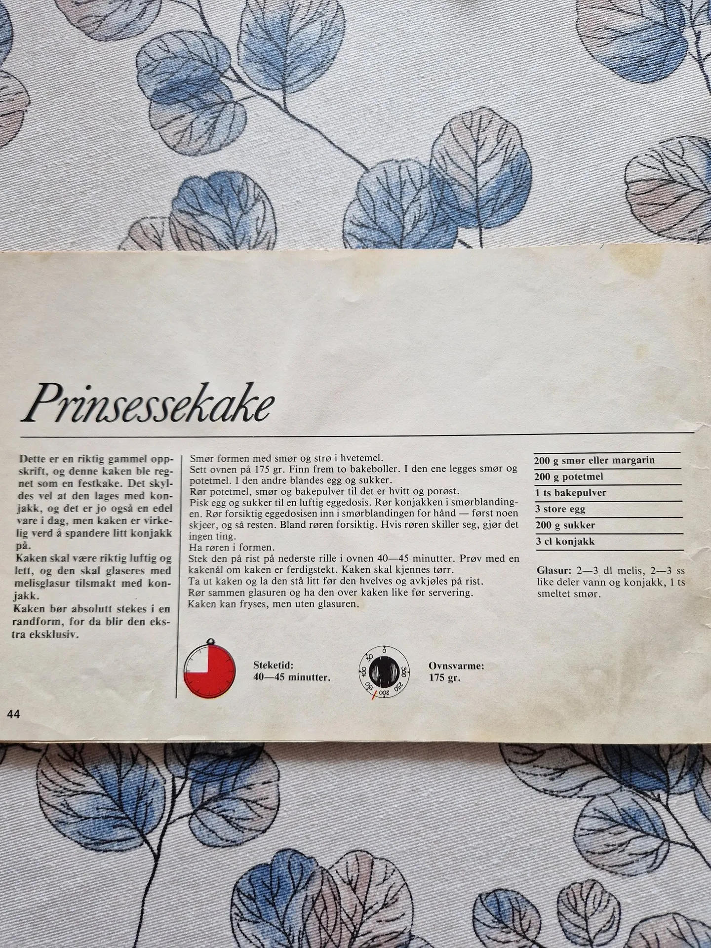 Bilde (0) av oppskrift for Prinsessekake 3