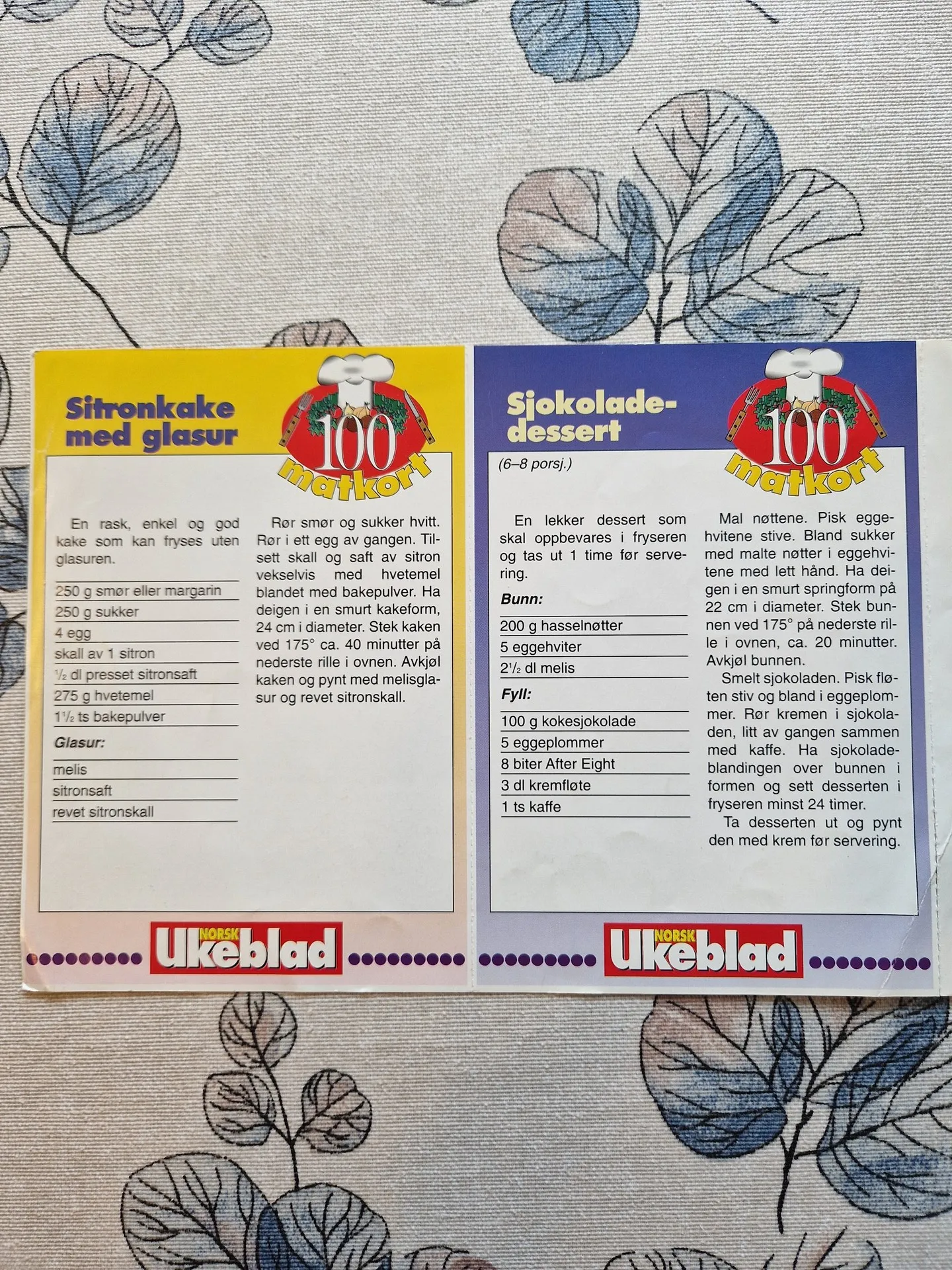 Bilde (1) av oppskrift for Sitronkake med glasur