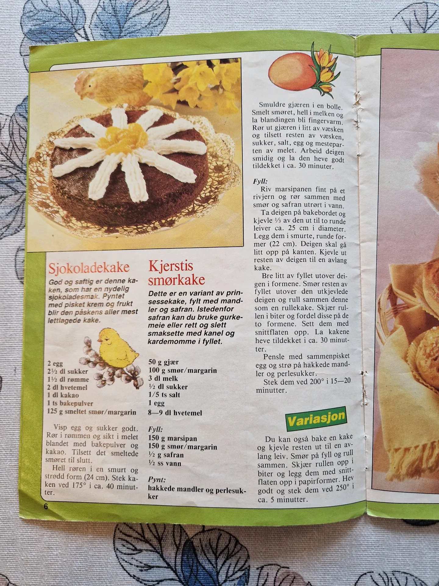 Bilde (0) av oppskrift for Kjerstis smørkake
